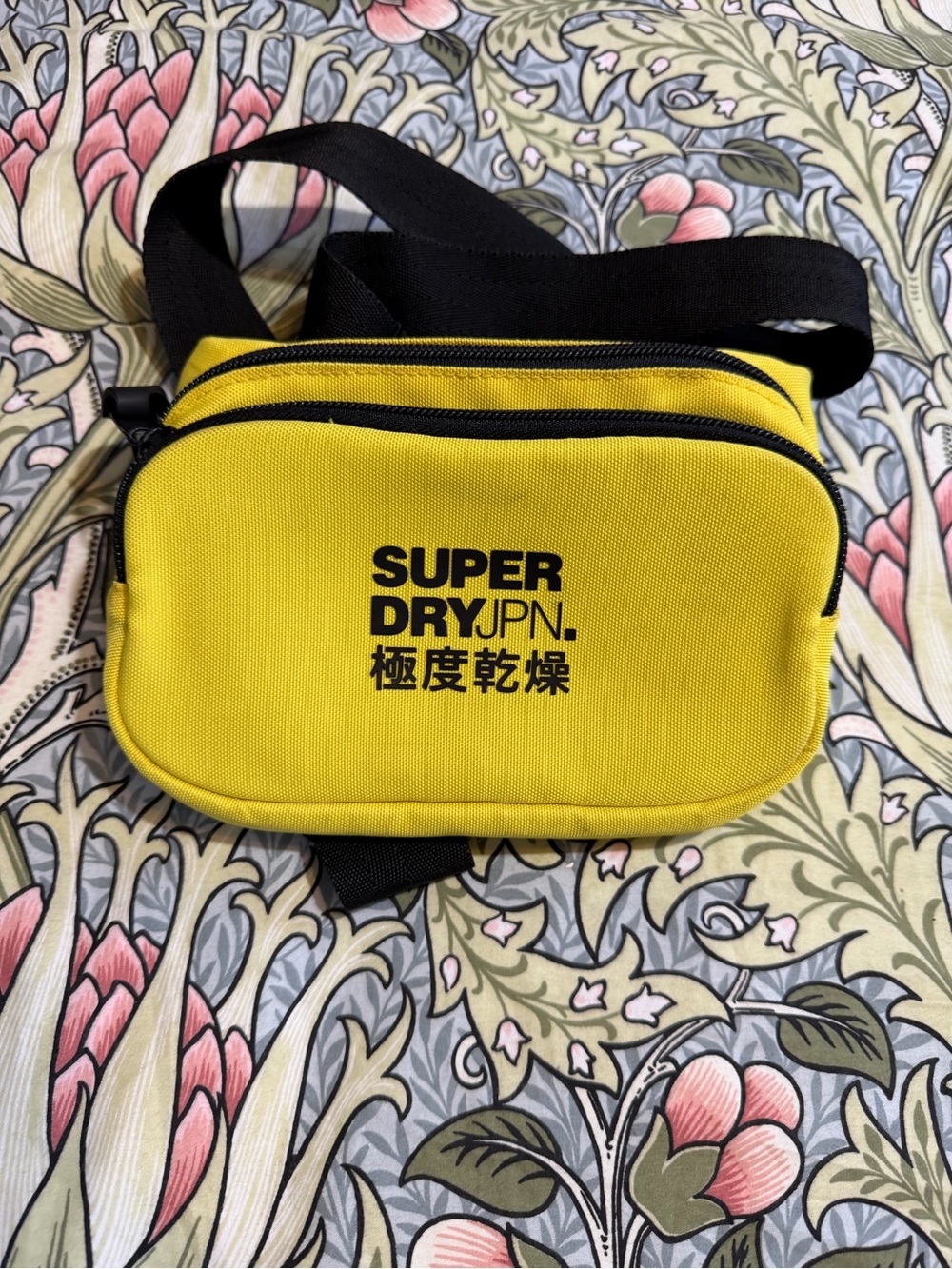 Superdry Yellow Crossbody Bag - Compact Men’s Shoulder Bag